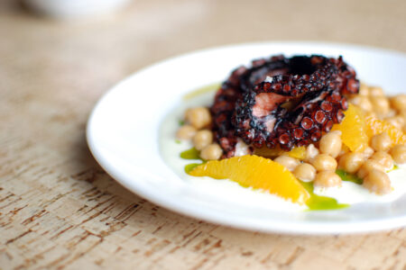 Octopus Bean Salad