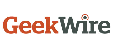 The image shows the GeekWire logo, with the word 