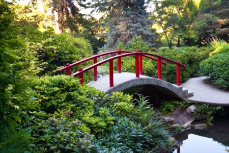 Bridge at Kubota Garden