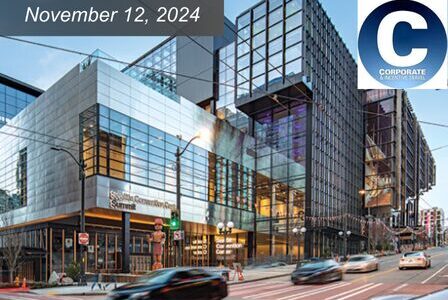 Exterior of Seattle Convention Center's Summit building.