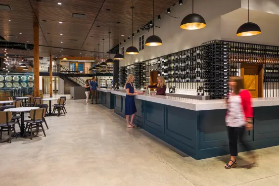 Winery Interior Tasting Room